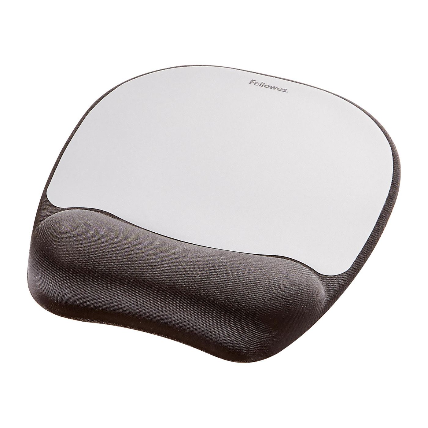 Fellowes 9175801 W128285490 Mouse Pad Black, Silver 