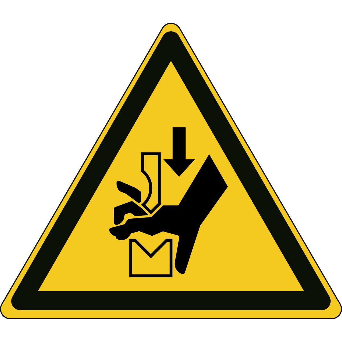 Brady WW030NTTW-TRI100-1 W128417725 ISO Safety Sign - Warning 