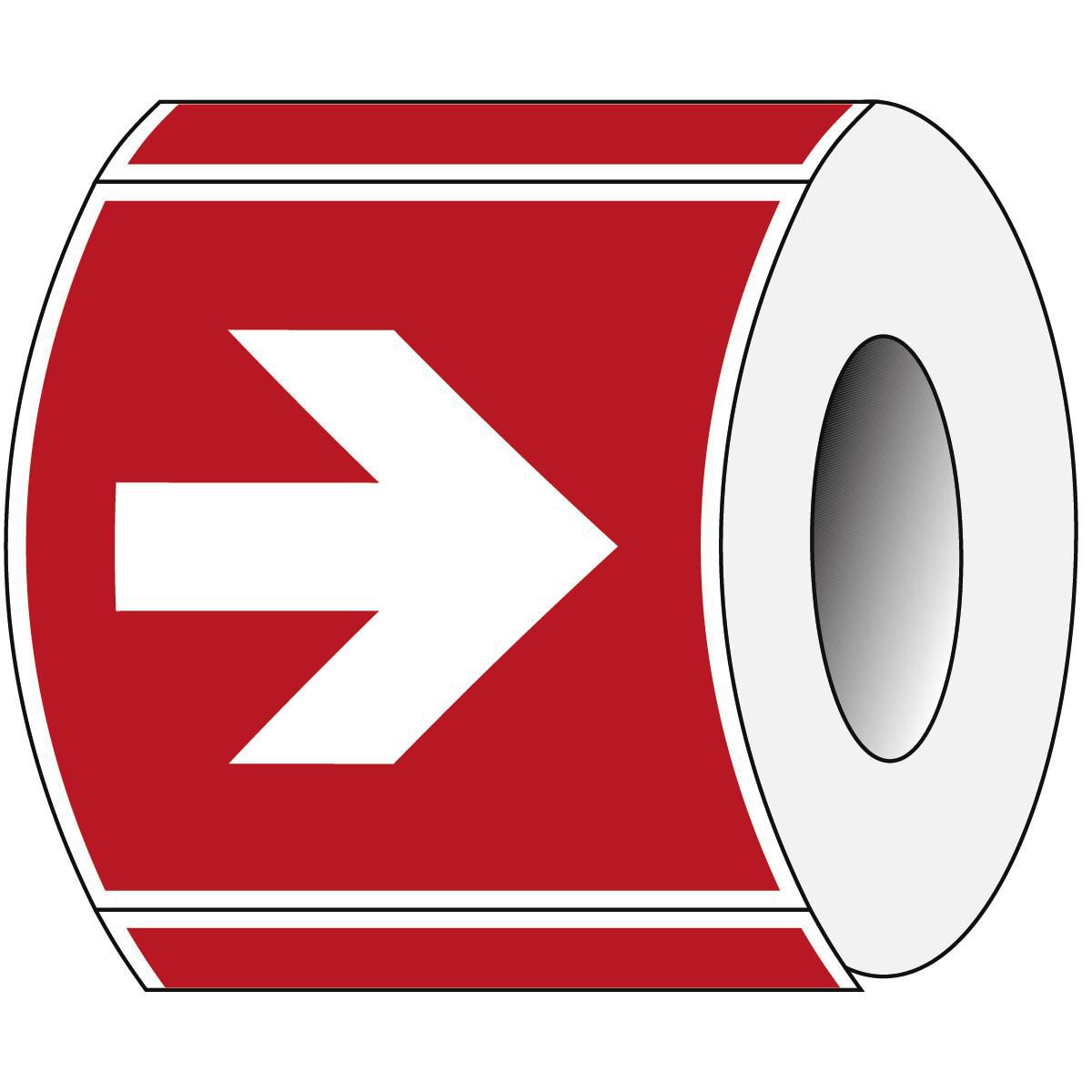Brady PIC A090R-100X100-PE-ROLL1 W128413534 ISO Safety Sign - Direction 