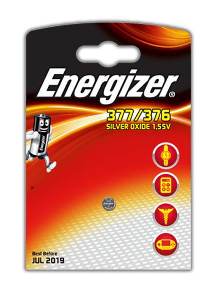Energizer 7638900107777 Battery 376377 S Oxid 1-pa 