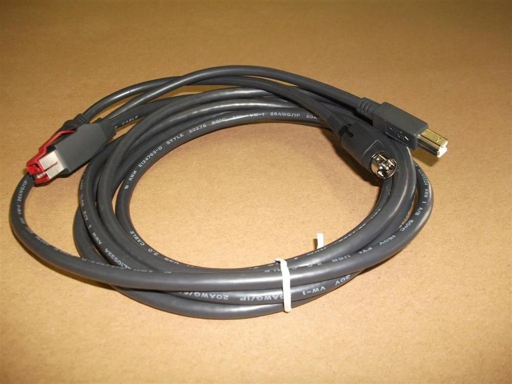 EPSON - USB-Kabel - USB PlusPower (24 V) (M) zu USB Typ B (M) - 3.65 m - Schwarz