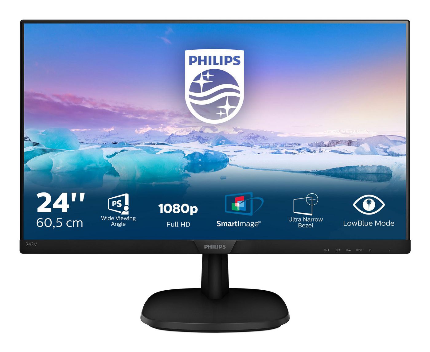 243V7QDSB 61CM 24IN IPS LED