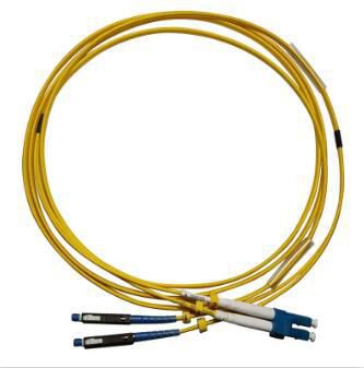LC-MU, Duplex, (Yellow), 2m
