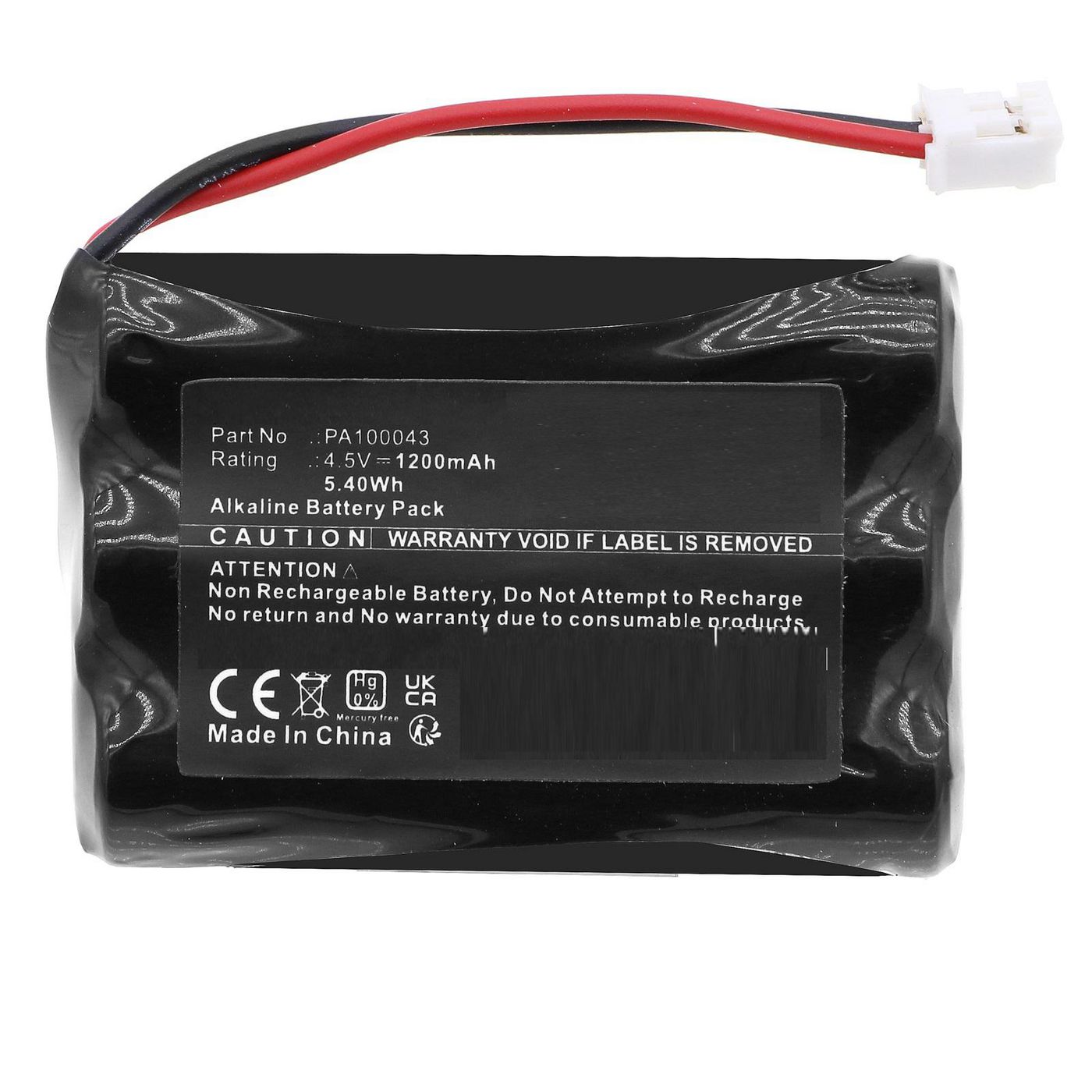 Battery 5.40Wh 4.5V 1200mAh