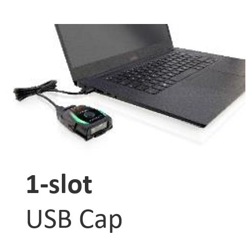 USB Cap Charger 1-Slot (USB-C 
