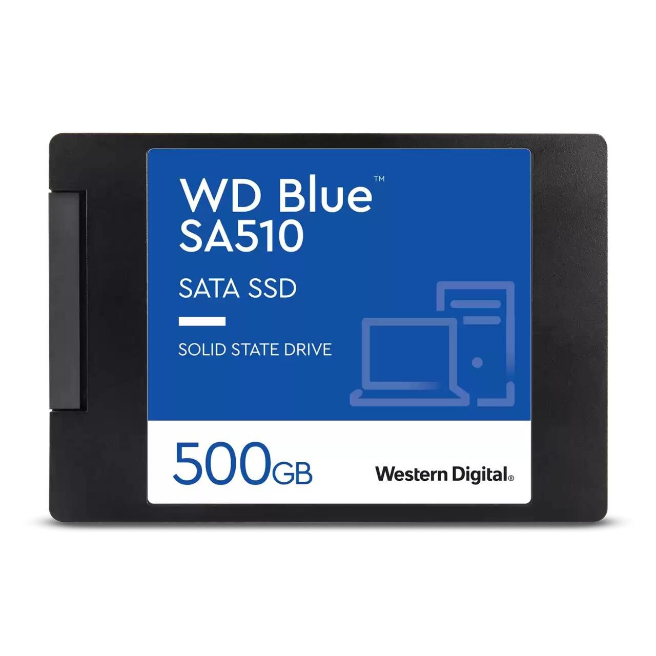 Western-Digital WDBB8H5000ANC-WRSN W128202505 WD BLUE SA510 SATA 500GB SSD 