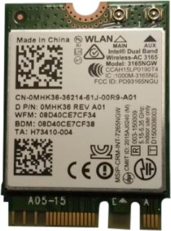 Dell MHK36-RFB W129054155 Intel Dual Band Wireless-AC 