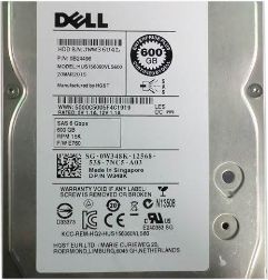 600GB 15K 6G 3.5IN SAS HDD