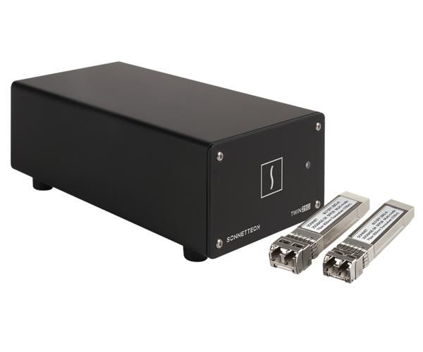 SONNET Twin25G 25 Gigabit Ethernet Thunderbolt Adapter mit zwei SFP28 - Ethernet