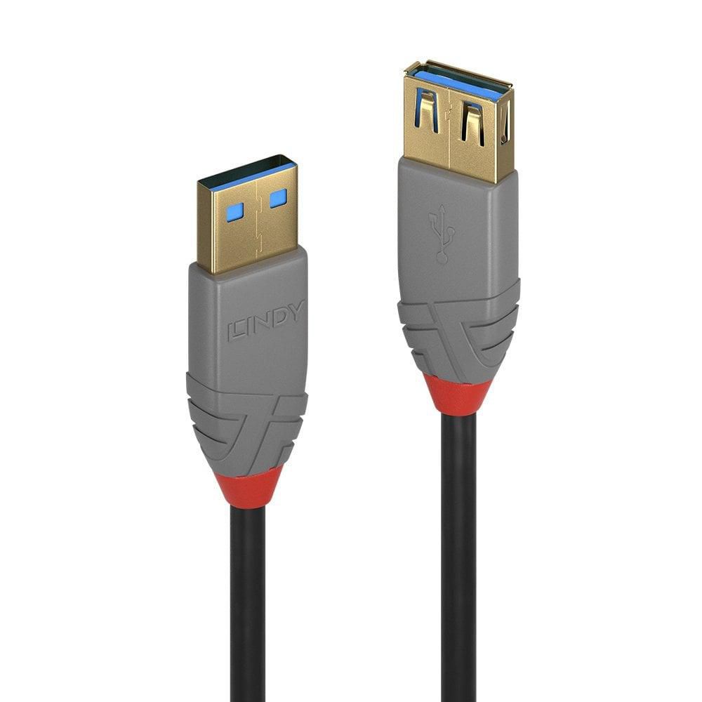LINDY USB 3.0 Verlängerungskabel Typ A Anthra Line 1m