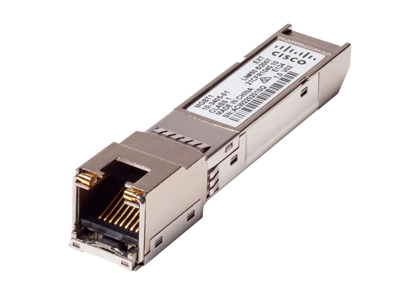 Cisco-SB MGBT1 Gigabit Eth Base-T Mini-GBIC 