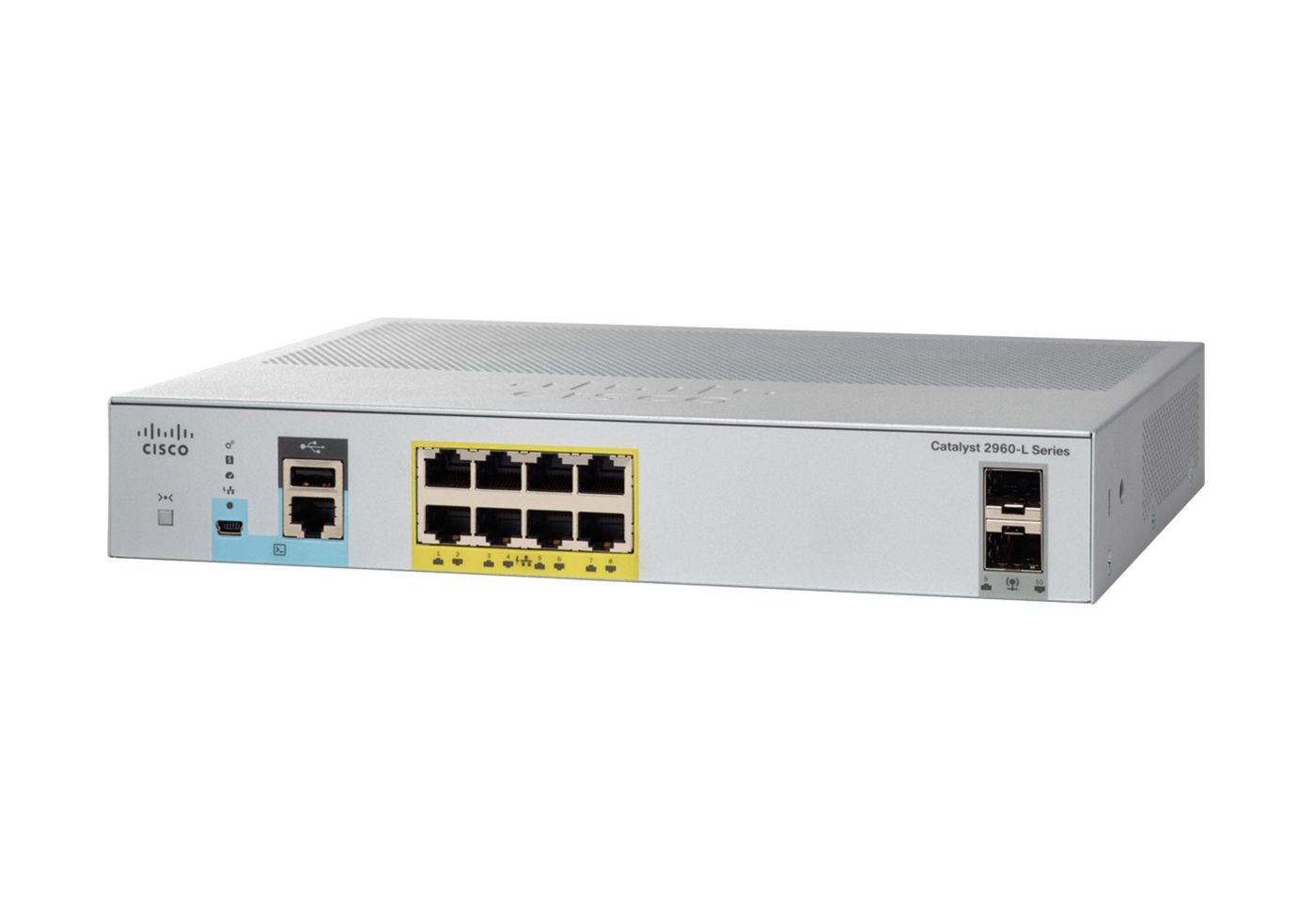 Switch/Cat 2960L 8GigE 2x1G
