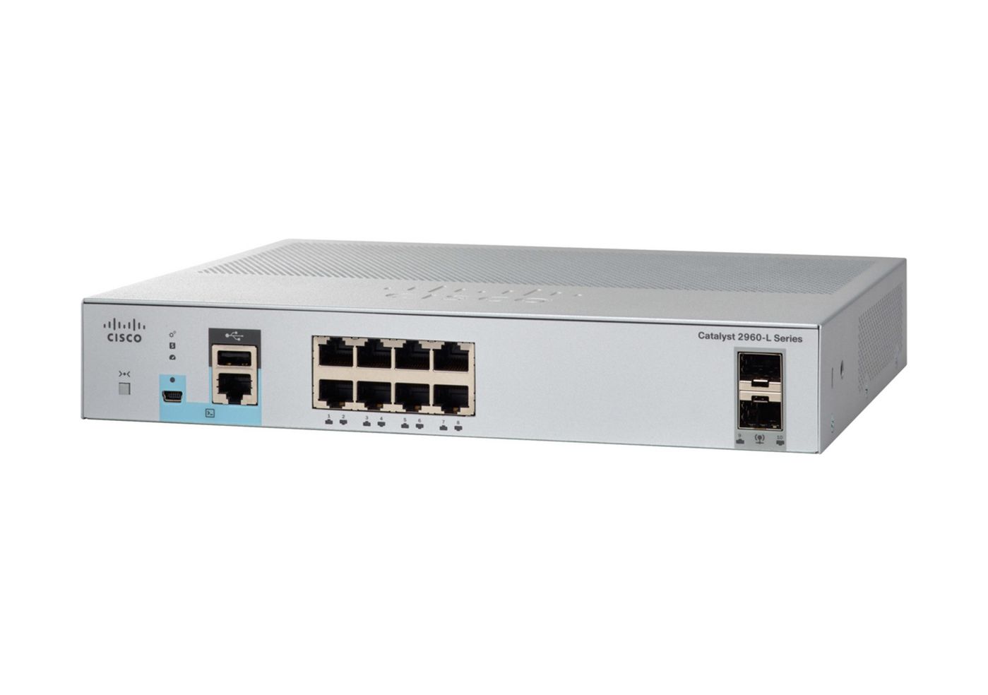 Cisco WS-C2960L-8TS-LL SwitchCat 2960-L 8GigE 2x1G 