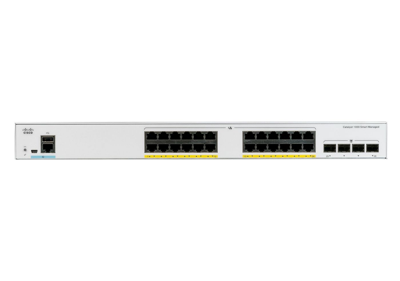 Cisco C1000-24P-4X-L W128261779 24P-4X-L Network Switch 