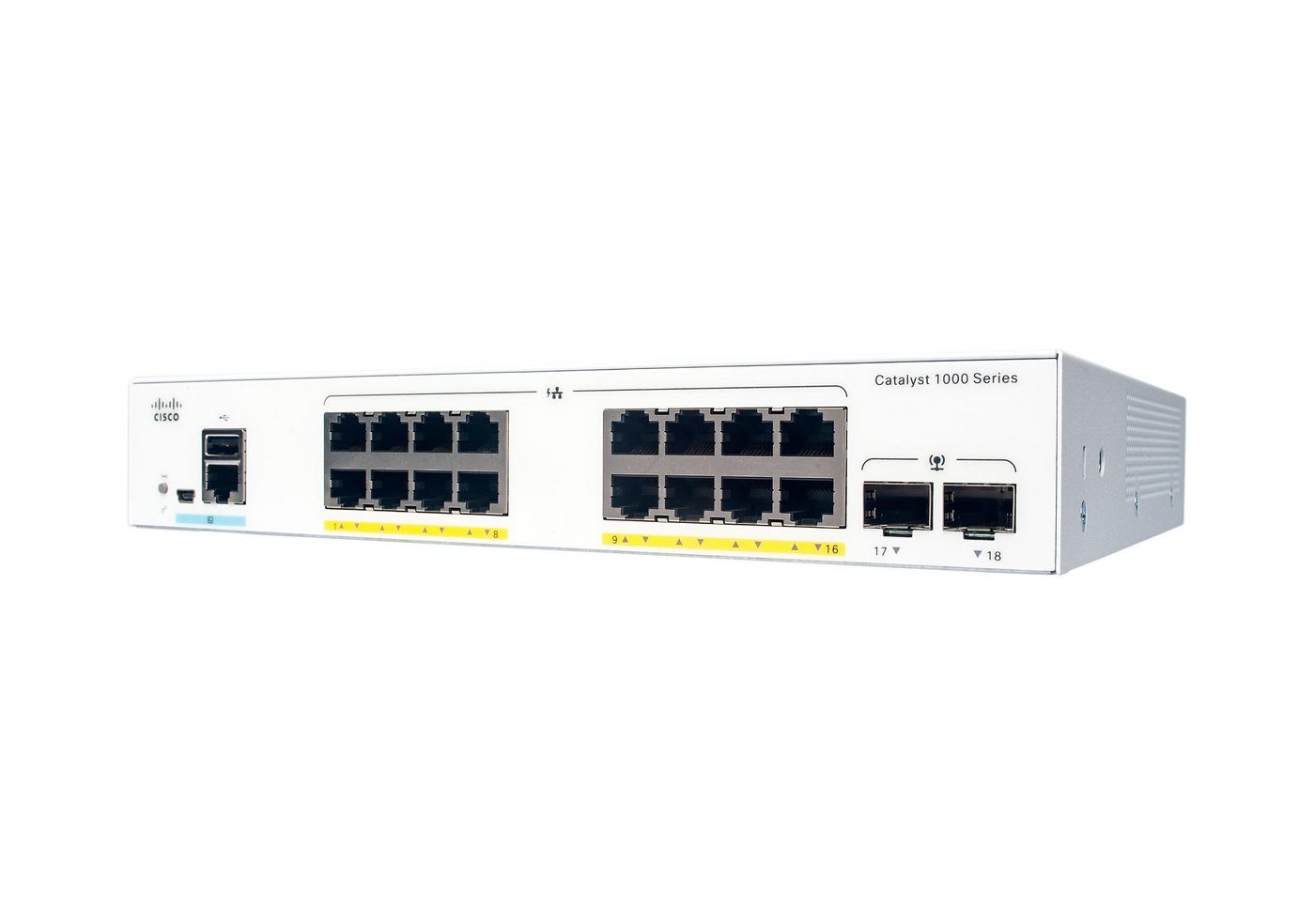 Cisco C1000-16P-E-2G-L W128261758 P-E-2G-L Network Switch 