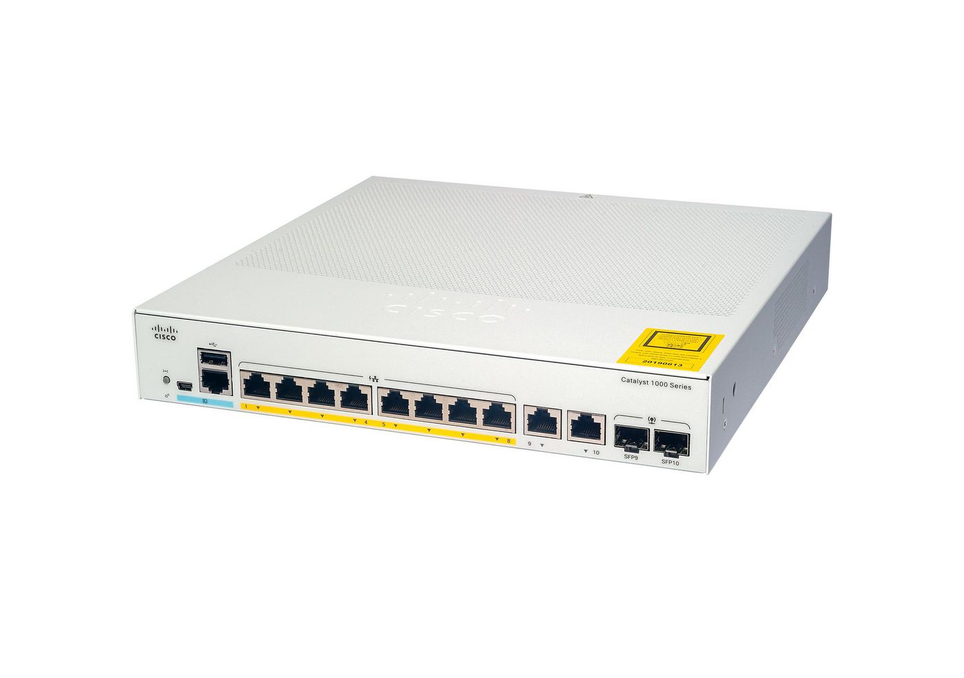 Cisco C1000-8FP-E-2G-L W128261791 P-E-2G-L Network Switch 