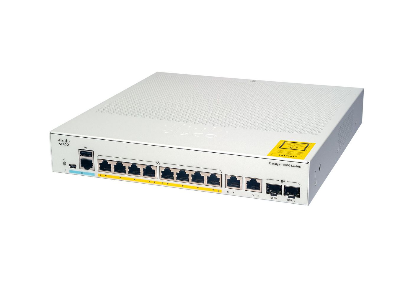 Cisco C1000-8P-E-2G-L W128266371 P-E-2G-L Network Switch 