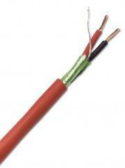 FIRE CABLE 2x1.5 RED 100m