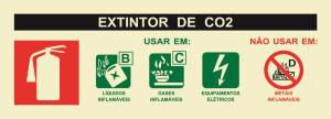 235X85 CO2 AGENT SIGN