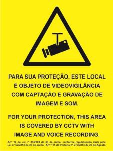 150X200 CCTV SIGN