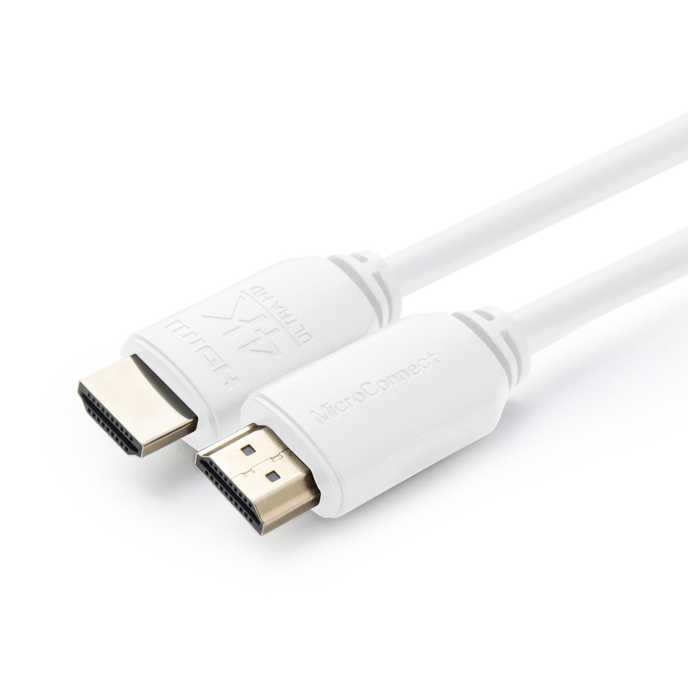 Microconnect MC-HDM191910V2.0WH cavo HDMI 10 m HDMI tipo A Standard Bianco (HDMI Cable 4K 10m white - Warranty 300M)