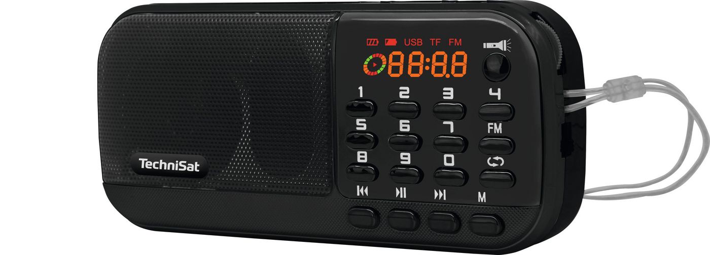 Technisat 76-4958-00 W128822851 Travelradio 2 Portable Black 