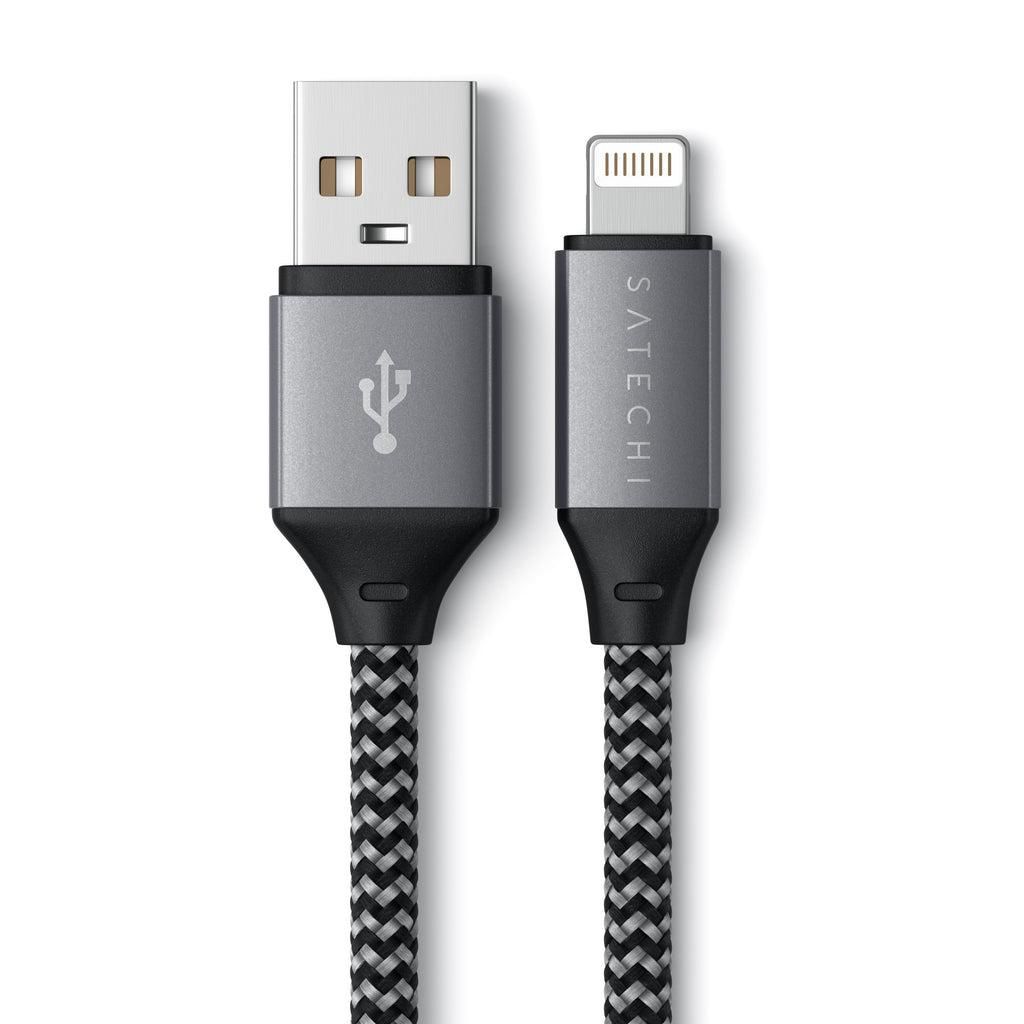 Satechi ST-TAL10M W128823005 Lightning Cable 0.25 M Grey 