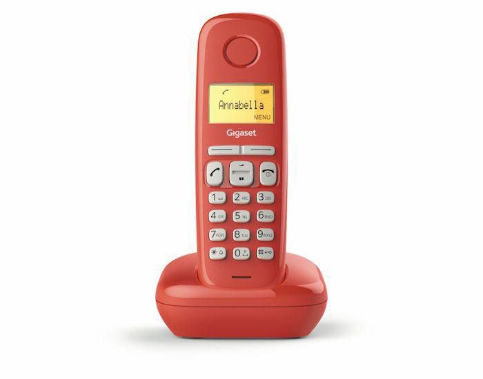 Gigaset S30852-H2802-D206 W128823215 A170 Dect Telephone Red 