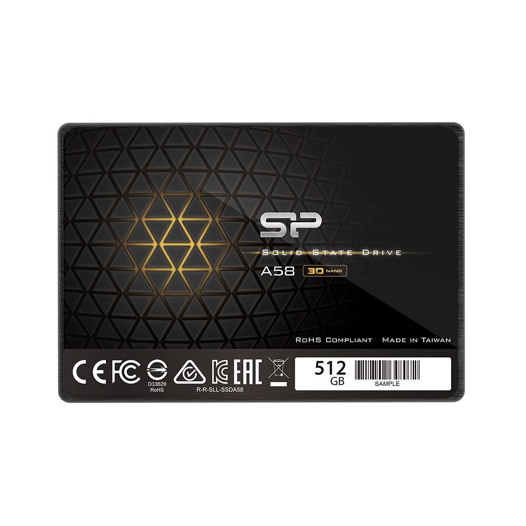 Silicon-Power SP512GBSS3A58A25 W128823559 Ace A58 512 Gb Serial Ata Iii 