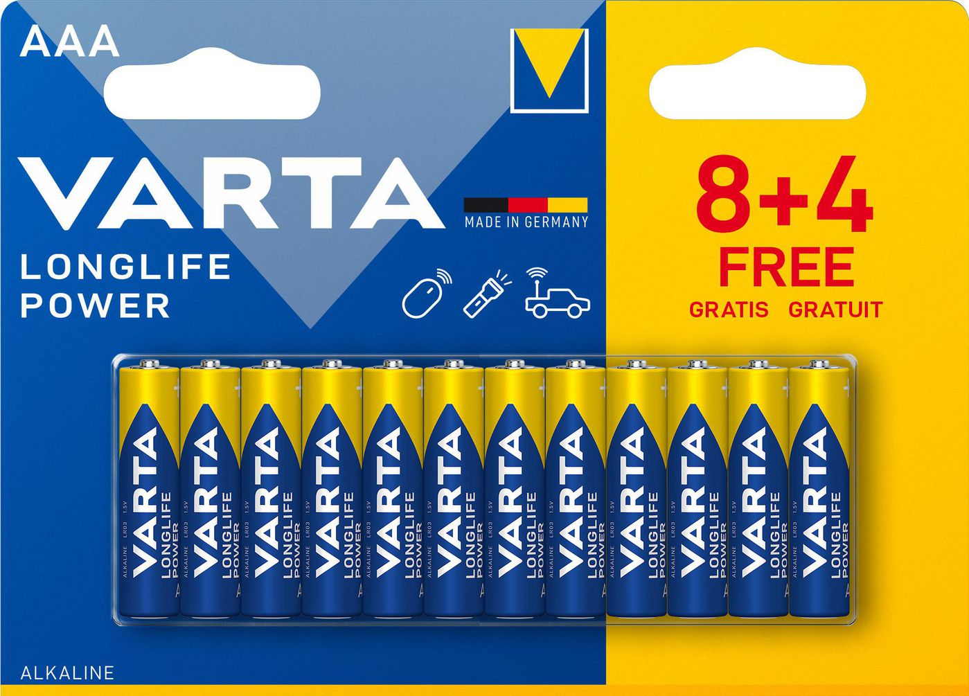 Varta 4903121472 W128823881 04903 Single-Use Battery Aaa 