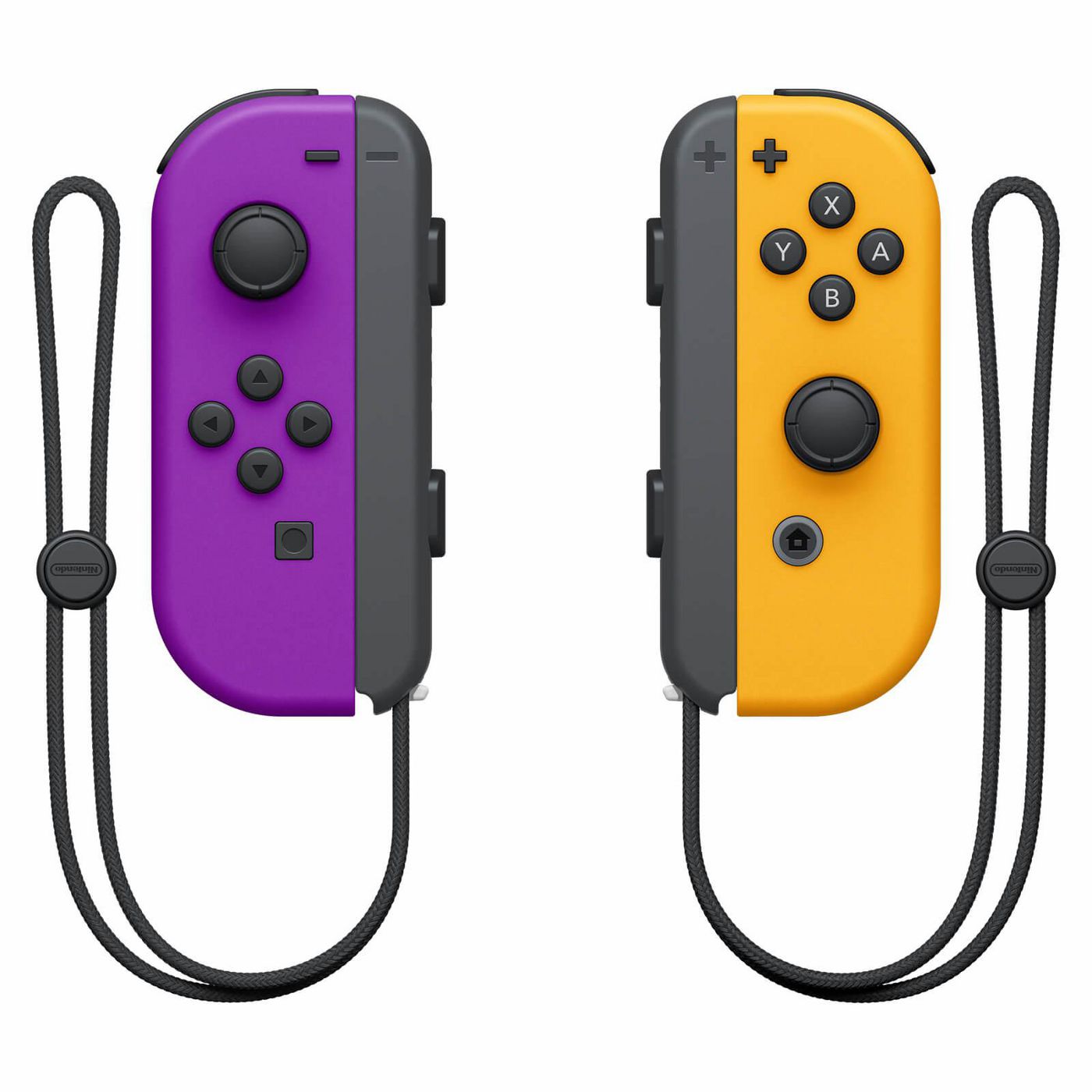 Nintendo 427506 W128824075 Joy-Con Black, Orange, Purple 