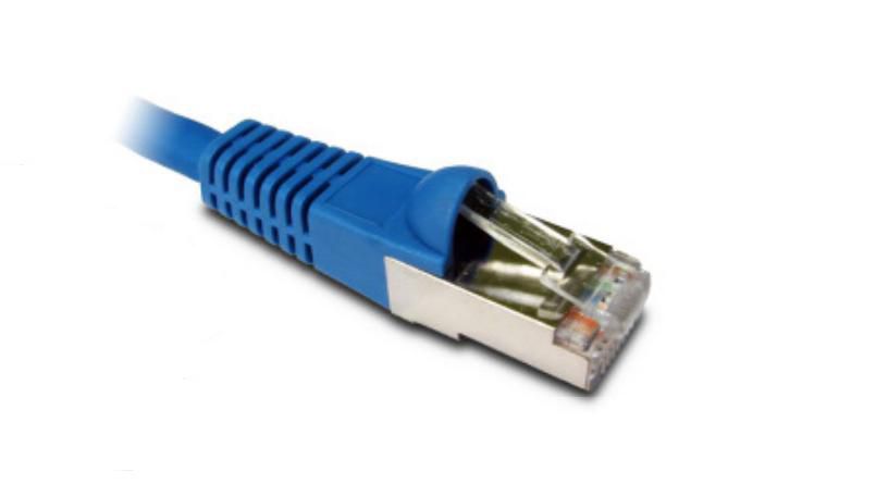 INTERTECH AC LAN-Kabel CAT5e FTP, 0,25m Blau (88885275)