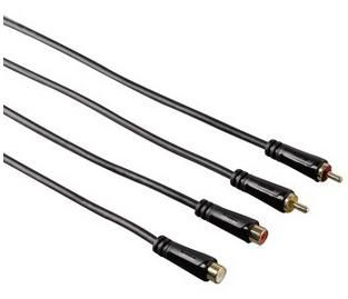 Hama 122287 W128824457 5M 2 X Rca MF Audio Cable 