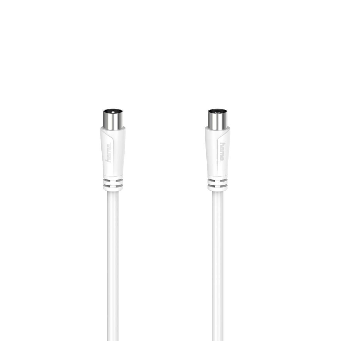 Hama 205047 W128824517 7 Coaxial Cable 5 M White 