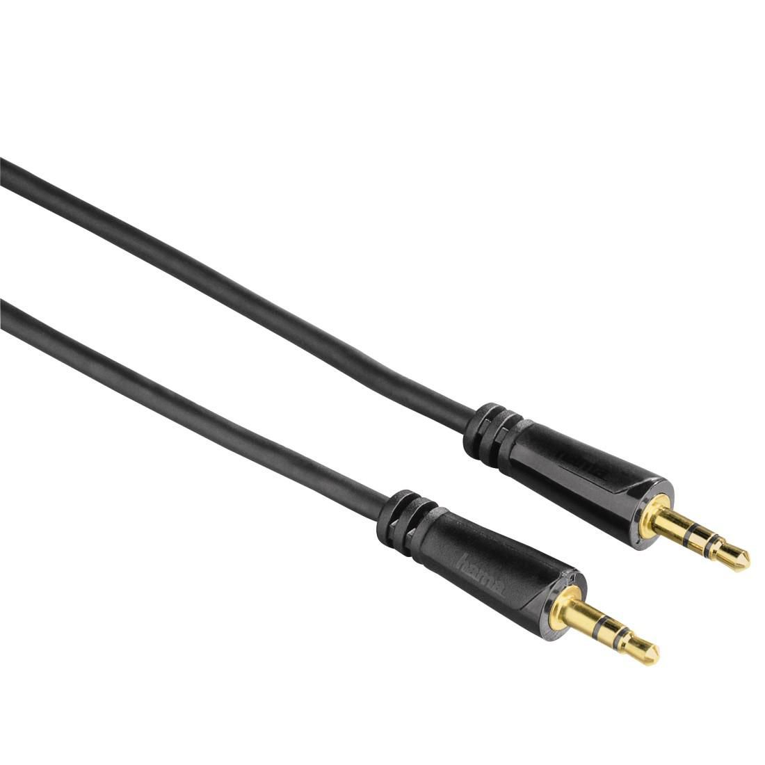 Hama 122319 W128824588 Audio Cable 3 M 3.5Mm Black 