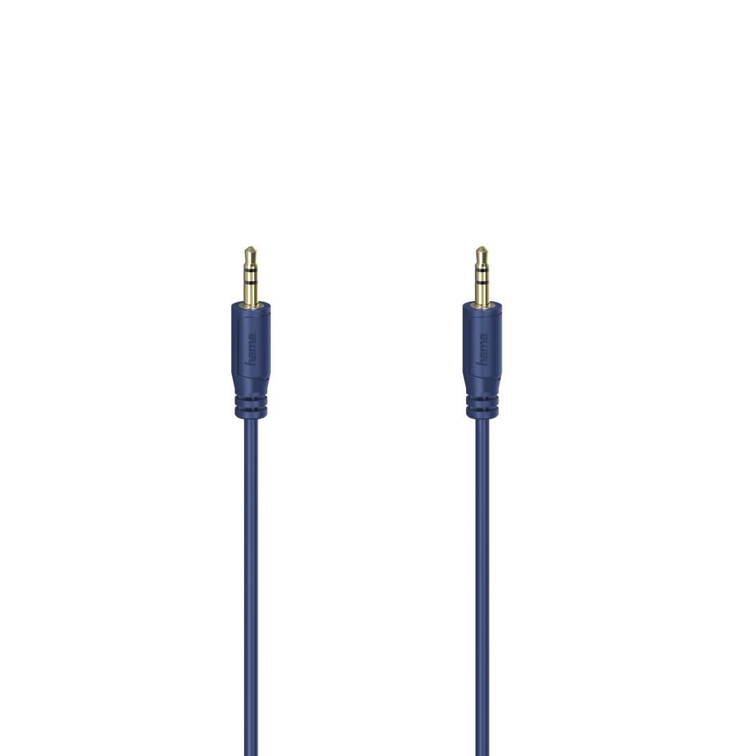 Hama 200726 W128824600 Flexi-Slim Audio Cable 0.75 M 
