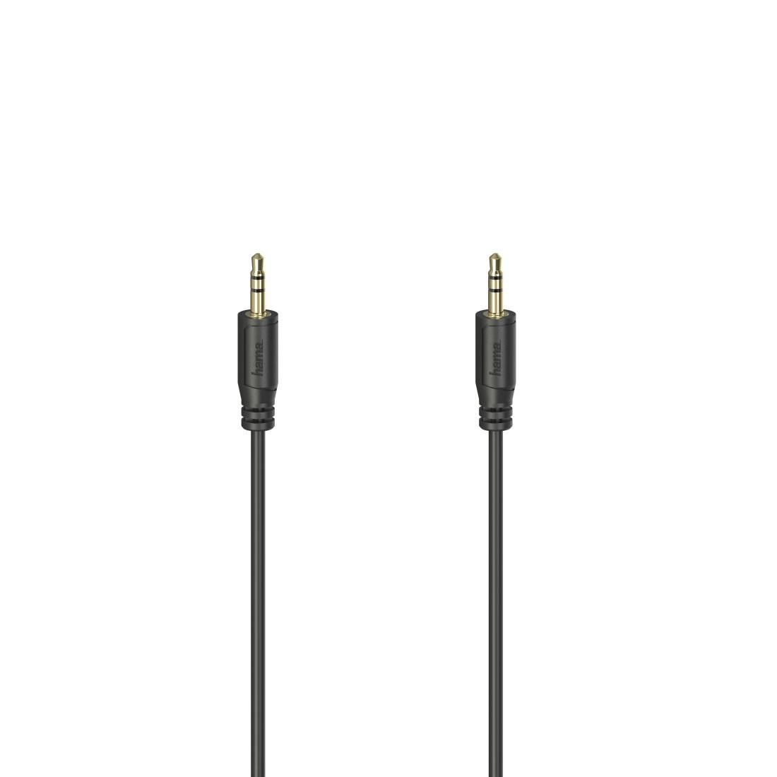 Hama 200725 W128824601 Flexi-Slim Audio Cable 0.75 M 
