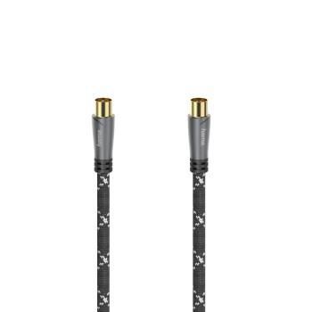Hama 205070 W128824611 0 Coaxial Cable 1.5 M Black, 