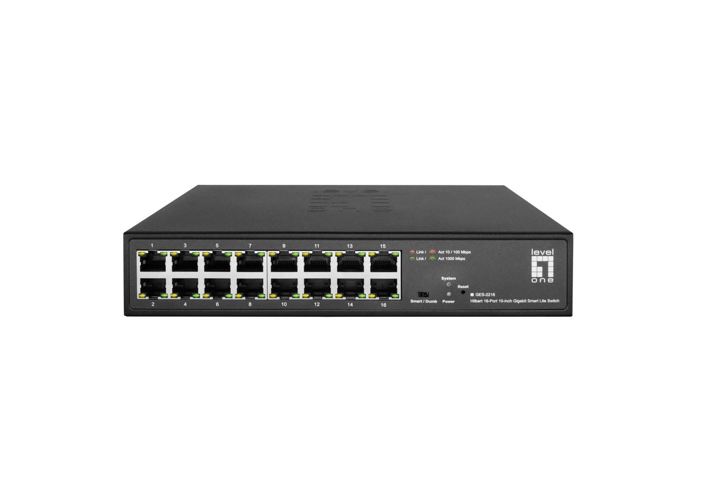 LevelOne GES-2216 W128825044 Network Switch Managed L2 