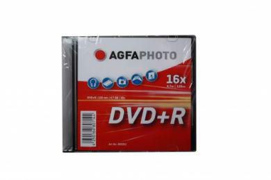 1x10 AgfaPhoto DVD+R 4,7GB 16x Speed, Slim