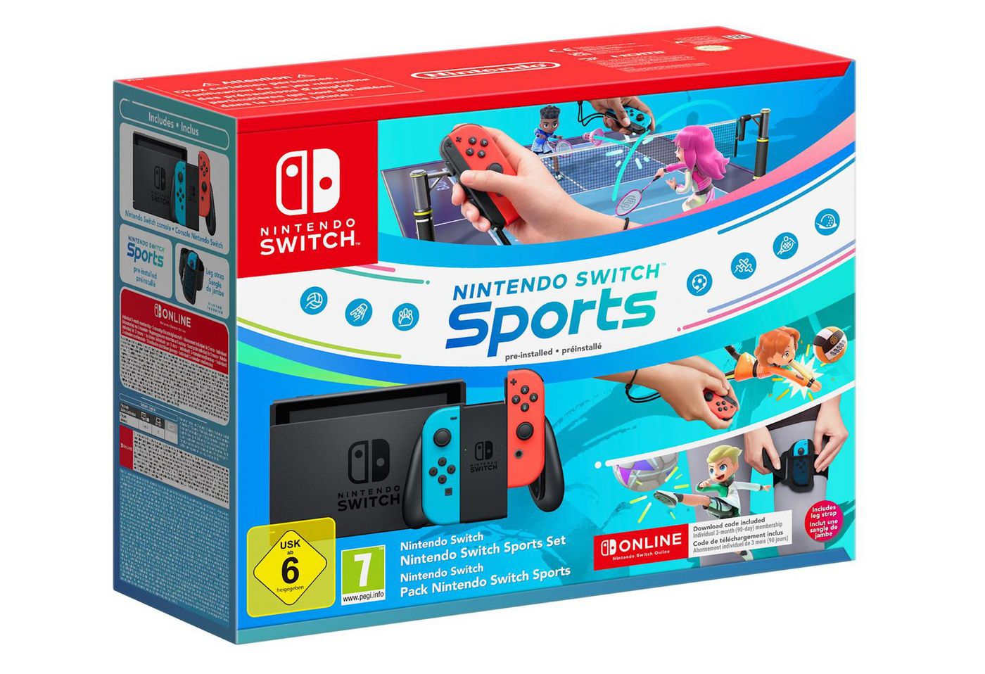 Nintendo 45496453657 W128826474 Switch Sports Set Portable 
