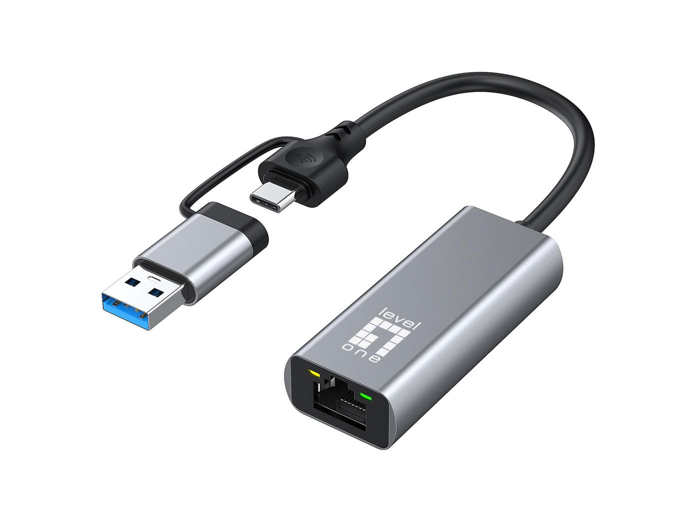 LevelOne USB-0423 W128825877 Network Card Ethernet 2500 