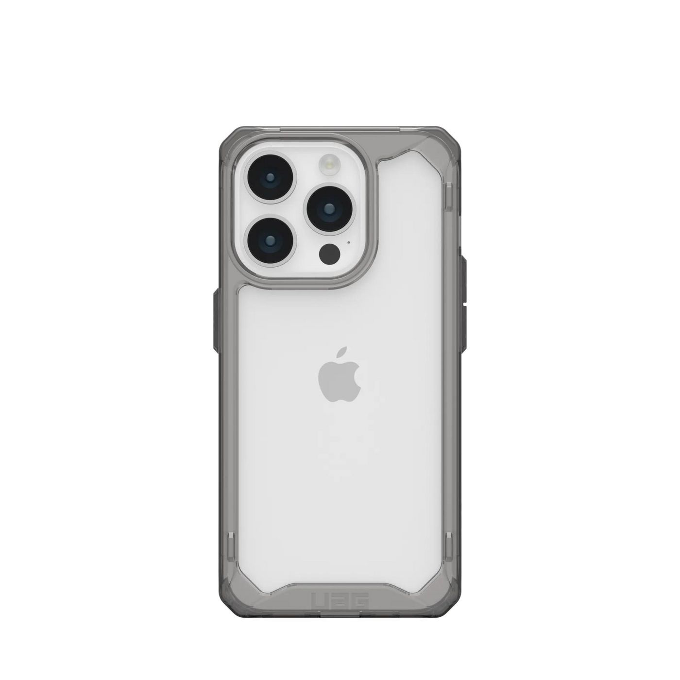 URBAN ARMOR GEAR Plyo Backcover Apple iPhone 15 Pro Grau (transparent)