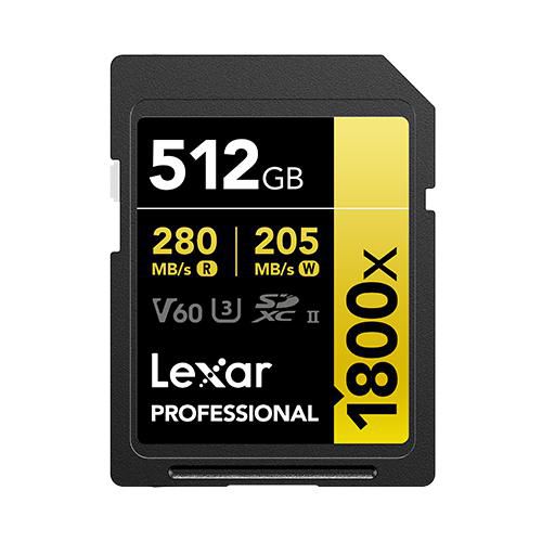 Lexar LSD1800512G-BNNNG W128826573 Professional 1800X 512 Gb 