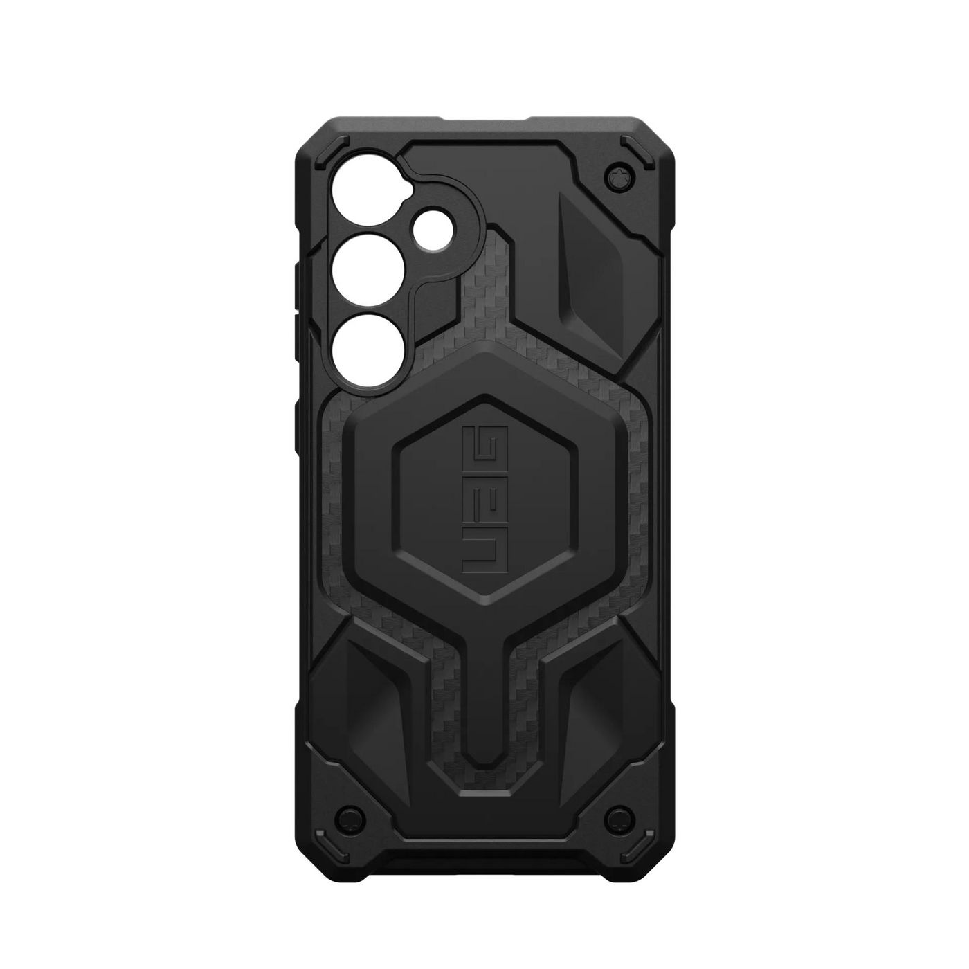 URBAN ARMOR GEAR Monarch Backcover Samsung Galaxy S24+ Carbon, Schwarz