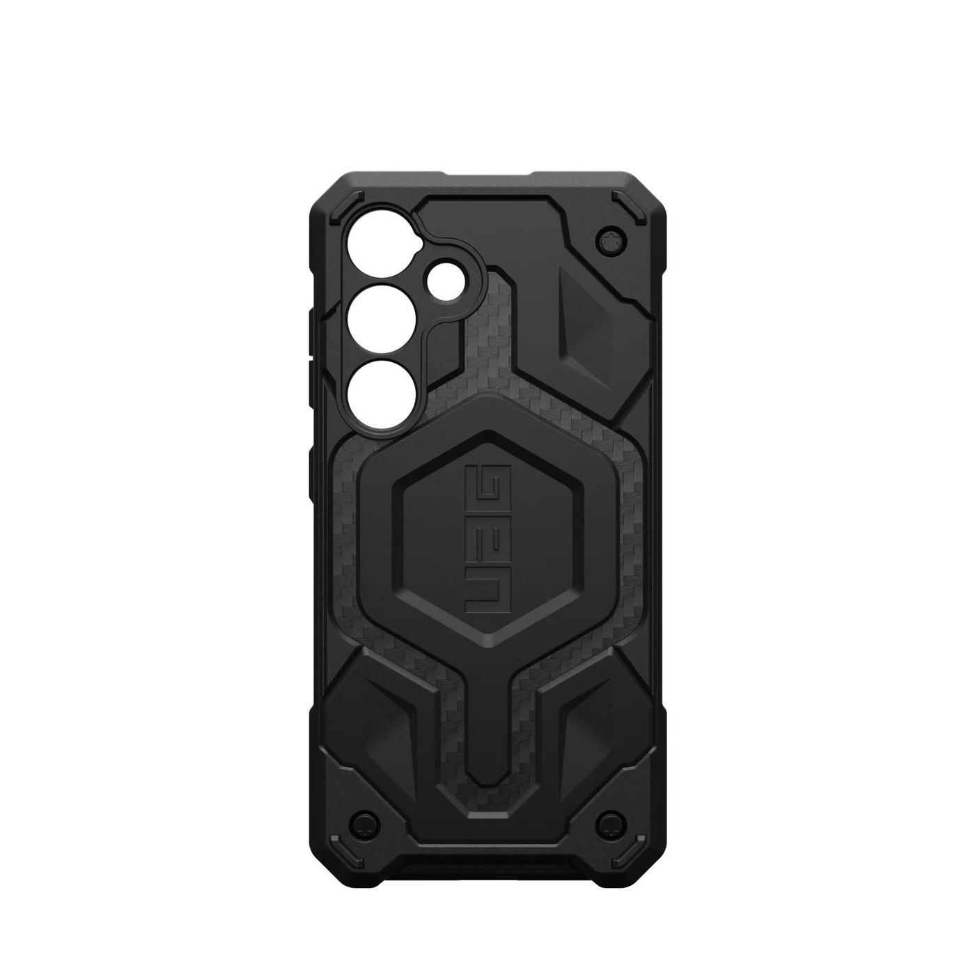 URBAN ARMOR GEAR Monarch Backcover Samsung Galaxy S24 Carbon, Schwarz