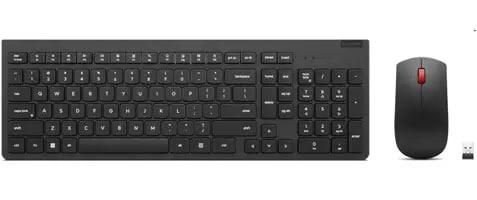 Lenovo 4X31N50746 tastiera Mouse incluso Universale RF Wireless QWERTY Inglese US Nero