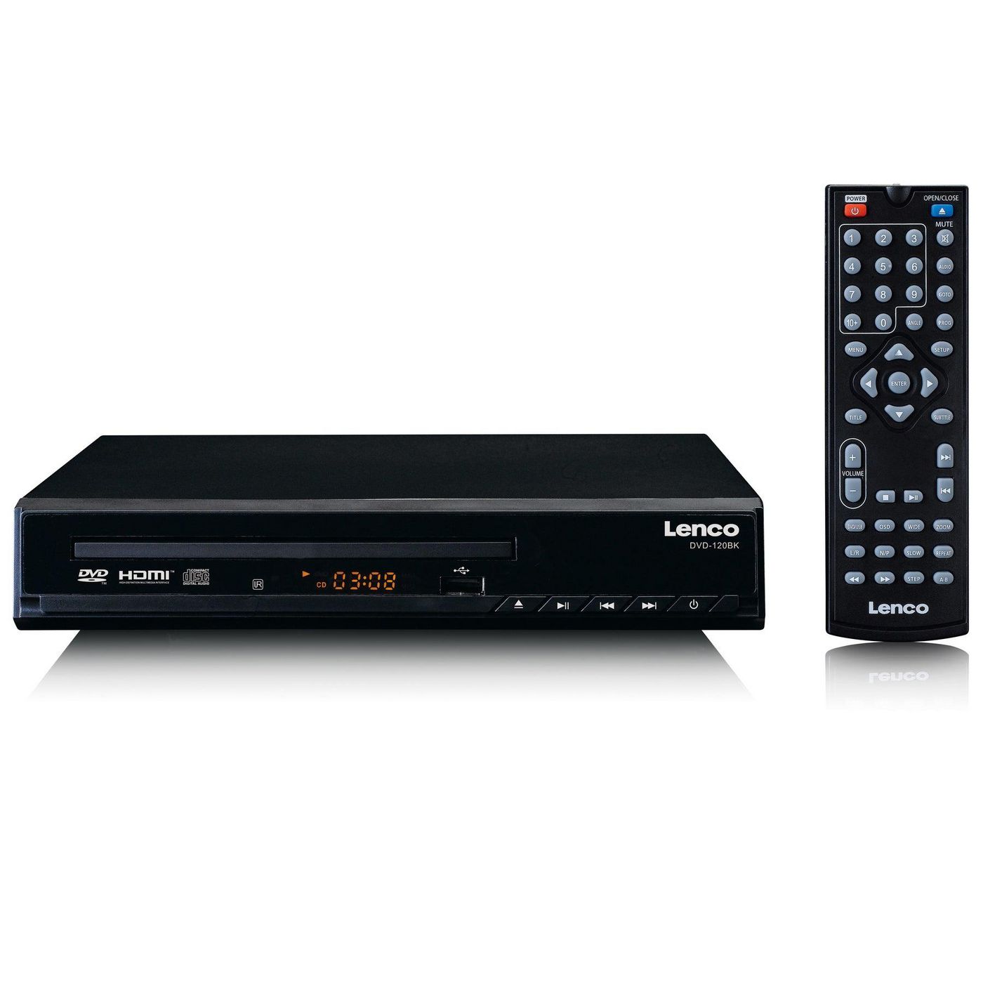 Lenco DVD-120BK W128827647 Dvd-120 Dvd Player Black 