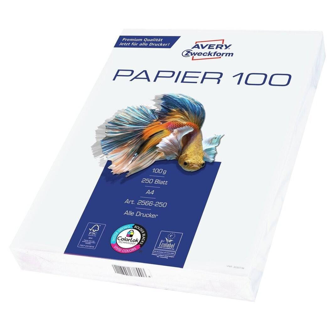 Avery 2566-250 W128828246 Printing Paper A4 210X297 