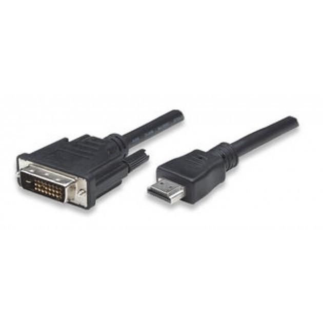 TECHLY HDMI zu DVI-D Kabel 10m schwarz